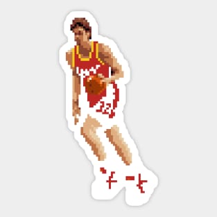 Jon Koncak Pixel Dribble Sticker